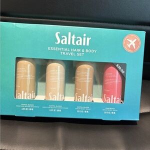 Saltair Hair & Body Travel Set - Tan and Pink